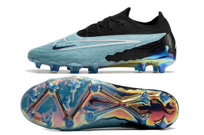 Nike Phantom GX Elite FG Low-Tops Soccer Cleats - Blue/Black