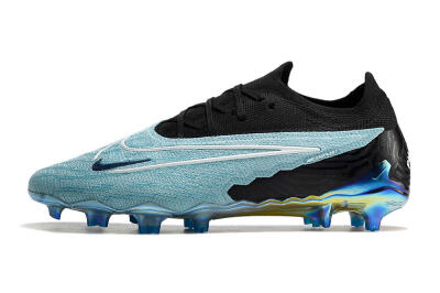 Nike Phantom GX Elite FG Low-Tops Soccer Cleats - Blue/Black