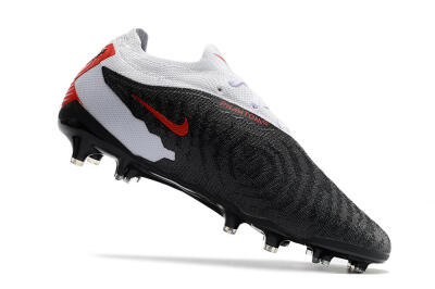 Nike Phantom GX Elite FG Low-Tops Soccer Cleats - Black/White/Red
