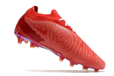 Nike Phantom GX Elite FG Low-Tops Soccer Cleats - Red/White