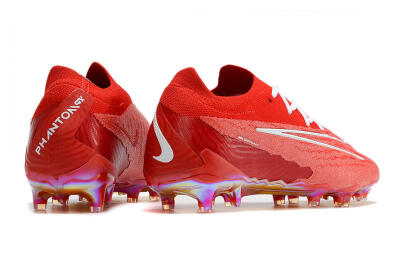 Nike Phantom GX Elite FG Low-Tops Soccer Cleats - Red/White