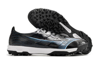 Mizuno Morelia Alpha Japan TF Low-Tops Soccer Shoes - Black/White/Blue