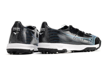 Mizuno Morelia Alpha Japan TF Low-Tops Soccer Shoes - Black/White/Blue