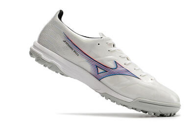 Mizuno Morelia Alpha Japan TF Low-Tops Soccer Shoes - White/Blue/Red