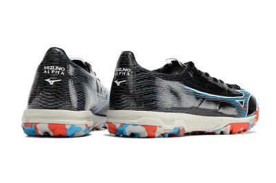 Mizuno Morelia Alpha Japan TF Low-Tops Soccer Shoes - Black/White