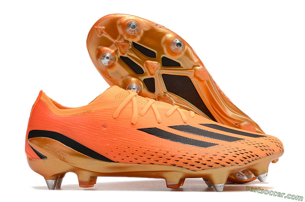 Adidas X Speedportal.1 SG Low-Tops Soccer Cleats - Orange/Black 0