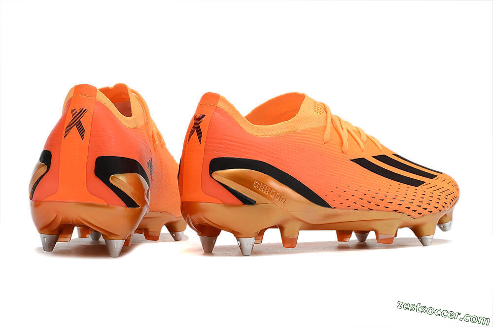 Adidas X Speedportal.1 SG Low-Tops Soccer Cleats - Orange/Black 4