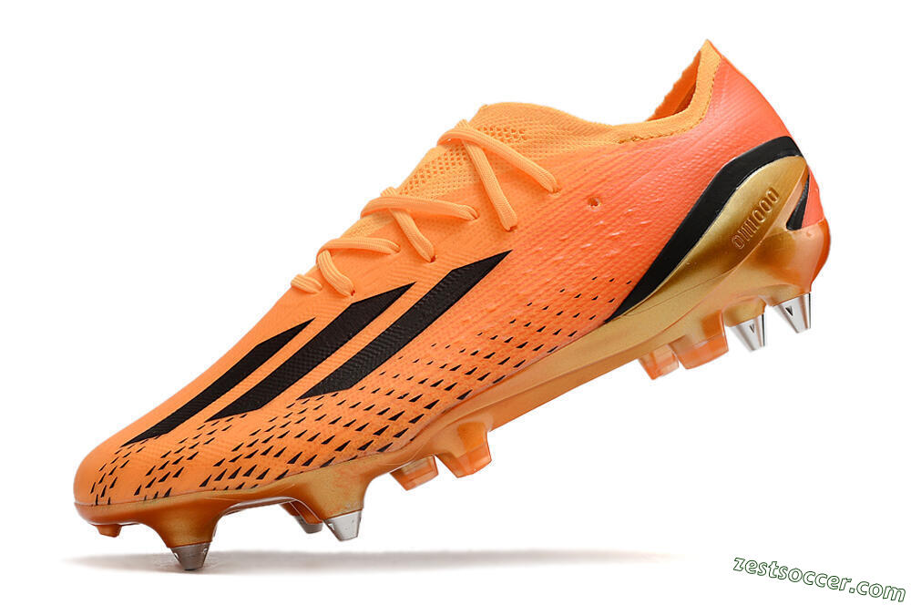 Adidas X Speedportal.1 SG Low-Tops Soccer Cleats - Orange/Black 6