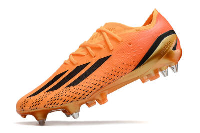 Adidas X Speedportal.1 SG Low-Tops Soccer Cleats - Orange/Black