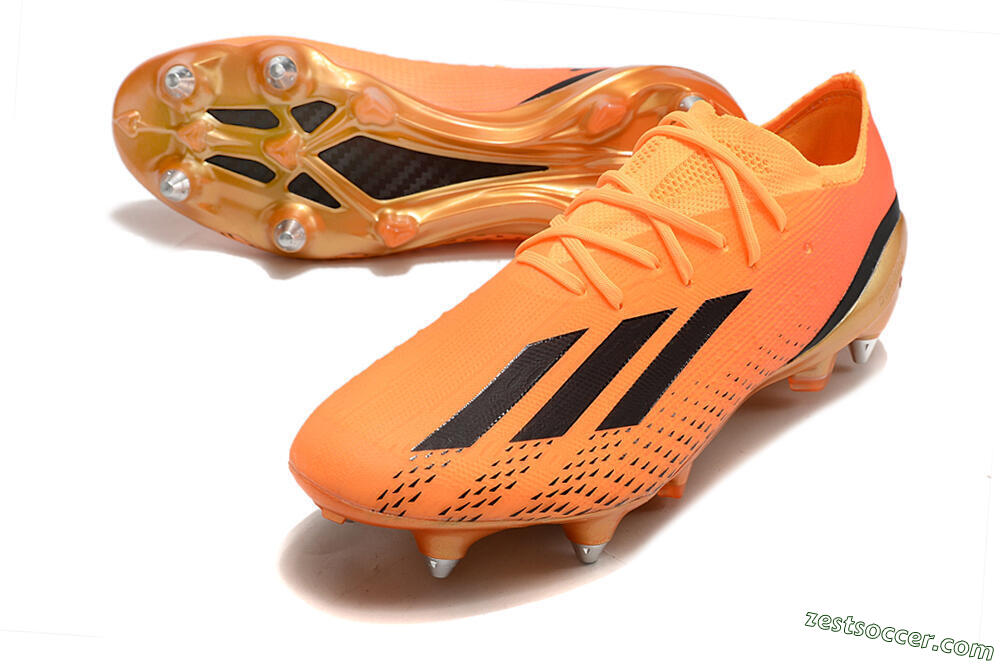 Adidas X Speedportal.1 SG Low-Tops Soccer Cleats - Orange/Black 3