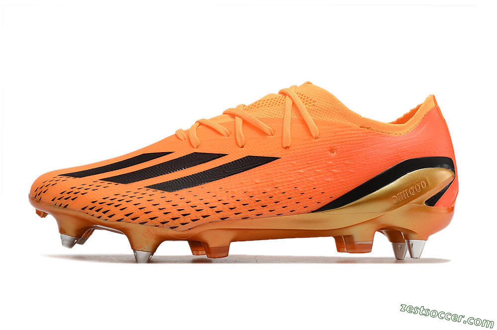 Adidas X Speedportal.1 SG Low-Tops Soccer Cleats - Orange/Black 2