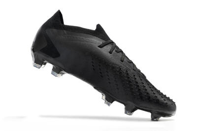 Adidas Predator Accuracy.1 Low FG Low-Tops Soccer Cleats - Black/Black
