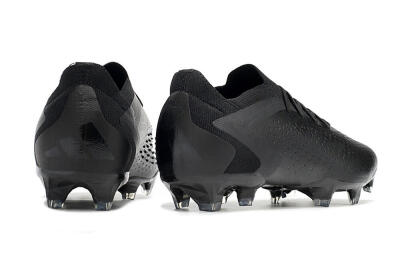 Adidas Predator Accuracy.1 Low FG Low-Tops Soccer Cleats - Black/Black