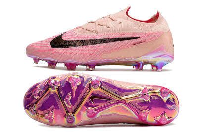 Nike Phantom GX Elite FG Low-Tops Soccer Cleats - Pink/Black