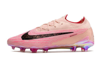 Nike Phantom GX Elite FG Low-Tops Soccer Cleats - Pink/Black