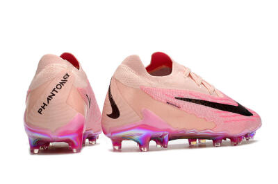 Nike Phantom GX Elite FG Low-Tops Soccer Cleats - Pink/Black