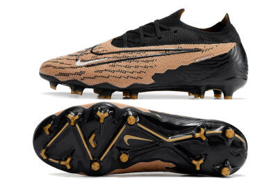Nike Phantom GX Elite FG Low-Tops Soccer Cleats - Brown/Black