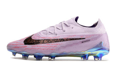 Nike Phantom GX Elite FG Low-Tops Soccer Cleats - Purple/Pink/Black
