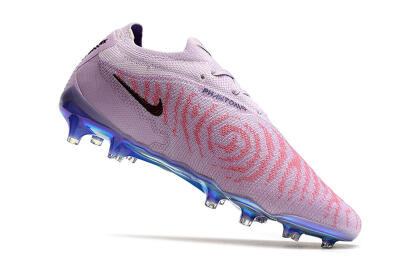 Nike Phantom GX Elite FG Low-Tops Soccer Cleats - Purple/Pink/Black