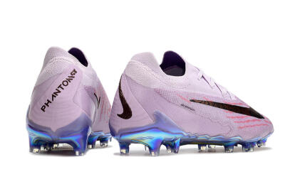 Nike Phantom GX Elite FG Low-Tops Soccer Cleats - Purple/Pink/Black