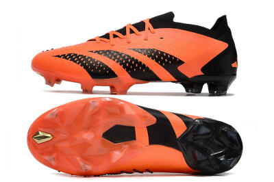 Adidas Predator Accuracy 23.1 FG Low-Tops Soccer Cleats - Orange/Black
