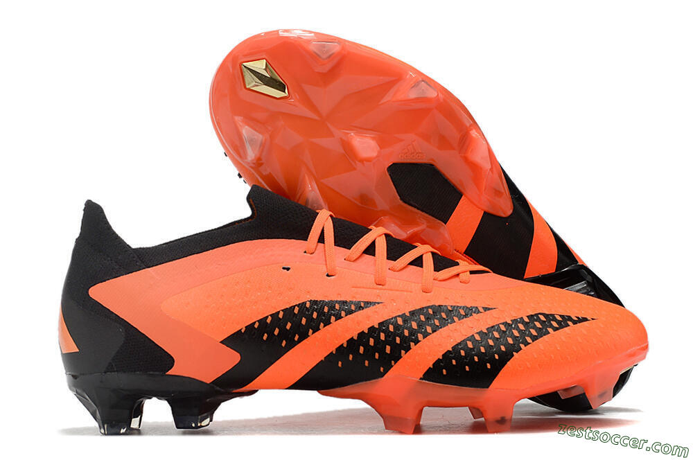 Adidas Predator Accuracy 23.1 FG Low-Tops Soccer Cleats - Orange/Black 0
