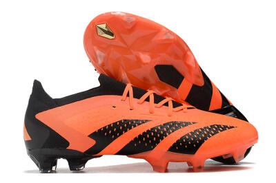 Adidas Predator Accuracy 23.1 FG Low-Tops Soccer Cleats - Orange/Black