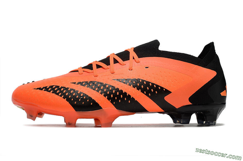 Adidas Predator Accuracy 23.1 FG Low-Tops Soccer Cleats - Orange/Black 2