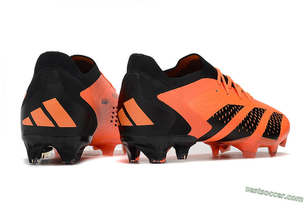 Adidas Predator Accuracy 23.1 FG Low-Tops Soccer Cleats - Orange/Black 6