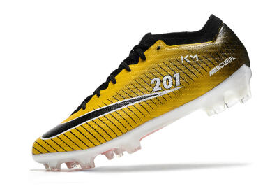 Nike Air Zoom Mercurial Vapor 15 Elite FG Low-Tops Soccer Cleats - Yellow/Black/White