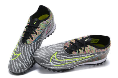 Nike Phantom GX Elite TF Low-Tops Soccer Shoes - Black/Yellow/Rainbow