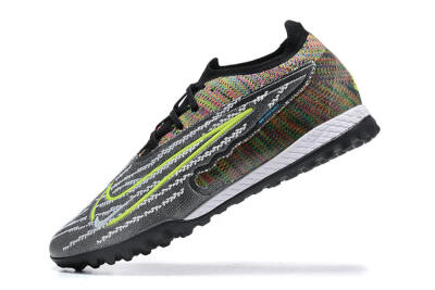 Nike Phantom GX Elite TF Low-Tops Soccer Shoes - Black/Yellow/Rainbow