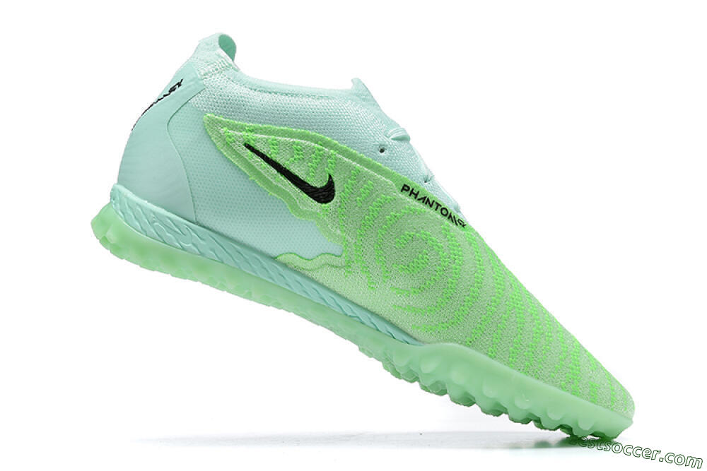 Nike Phantom GX Elite TF Low-Tops Soccer Shoes - Green/Black 6