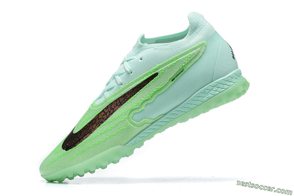 Nike Phantom GX Elite TF Low-Tops Soccer Shoes - Green/Black 7