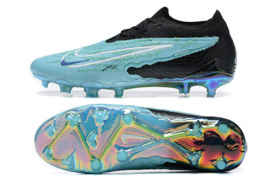 Nike Phantom GX Elite FG Low-Tops Soccer Cleats - Blue/Black/White