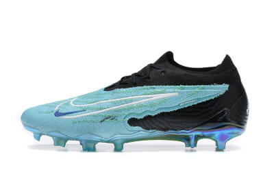 Nike Phantom GX Elite FG Low-Tops Soccer Cleats - Blue/Black/White