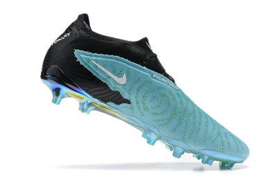 Nike Phantom GX Elite FG Low-Tops Soccer Cleats - Blue/Black/White