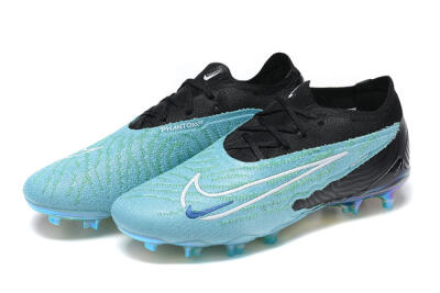 Nike Phantom GX Elite FG Low-Tops Soccer Cleats - Blue/Black/White