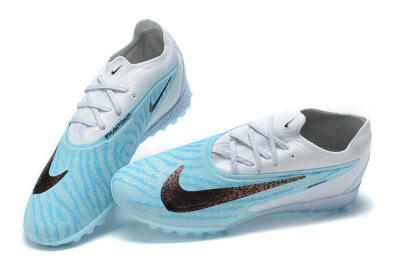 Nike Phantom GX Elite TF Low-Tops Soccer Shoes - White/Blue/Black
