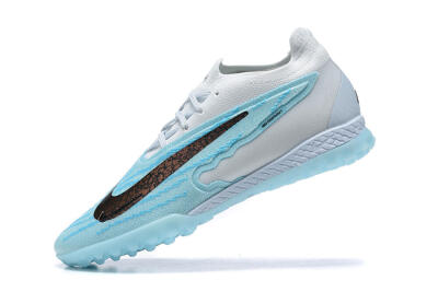 Nike Phantom GX Elite TF Low-Tops Soccer Shoes - White/Blue/Black