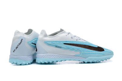 Nike Phantom GX Elite TF Low-Tops Soccer Shoes - White/Blue/Black