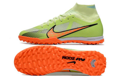 Nike Air Zoom Mercurial Superfly 15 Elite TF High-Tops Soccer Shoes - Yellow/Orange/Black
