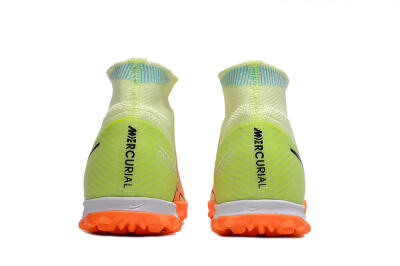 Nike Air Zoom Mercurial Superfly 15 Elite TF High-Tops Soccer Shoes - Yellow/Orange/Black