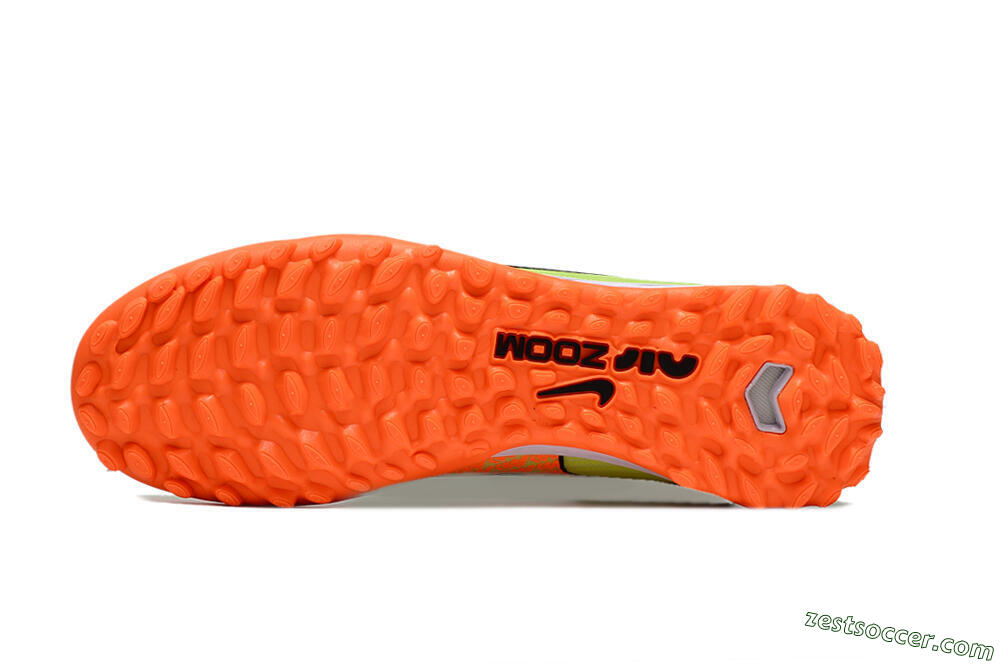 Nike Air Zoom Mercurial Superfly 15 Elite TF High-Tops Soccer Shoes - Yellow/Orange/Black 6