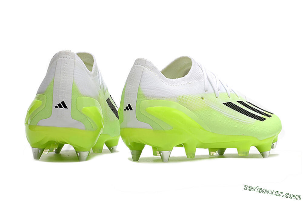 Adidas X Speedportal.1 SG Low-Tops Soccer Cleats - Green/Black/White 6