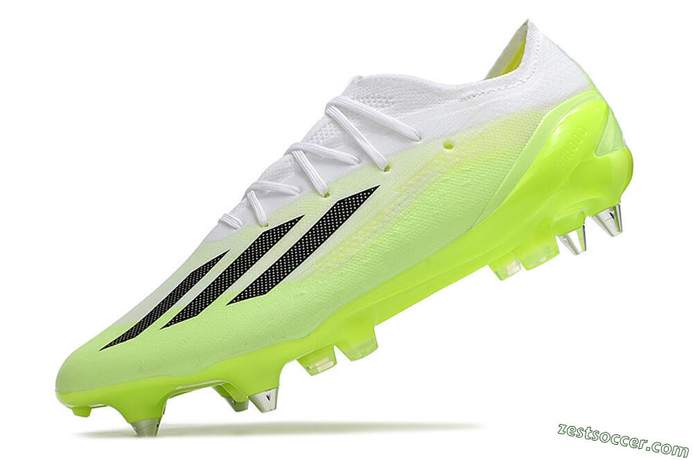 Adidas X Speedportal.1 SG Low-Tops Soccer Cleats - Green/Black/White 5