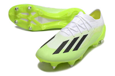Adidas X Speedportal.1 SG Low-Tops Soccer Cleats - Green/Black/White