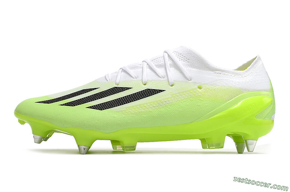 Adidas X Speedportal.1 SG Low-Tops Soccer Cleats - Green/Black/White 2