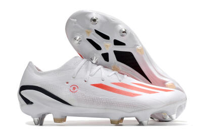 Adidas X Speedportal.1 SG Low-Tops Soccer Cleats - White/Orange/Black