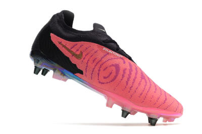 Nike Phantom GX Elite SG Low-Tops Soccer Cleats - Pink/Black/White